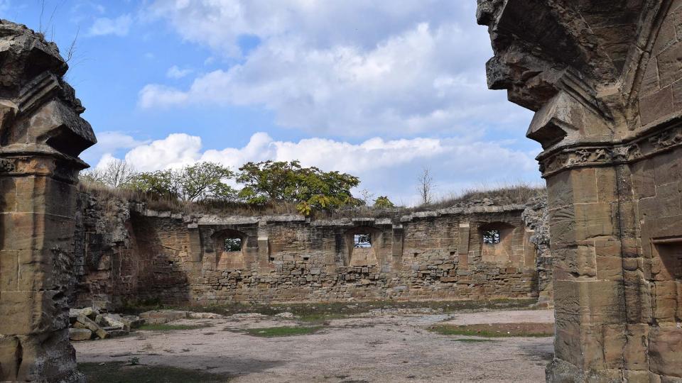 23.10.2016 Obra de'n Fluvià, palau episcopal inacabat  Guissona -  Ramon Sunyer