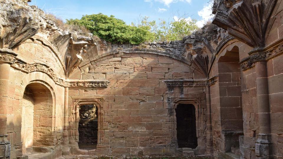 23.10.2016 Obra de'n Fluvià, palau episcopal inacabat  Guissona -  Ramon Sunyer