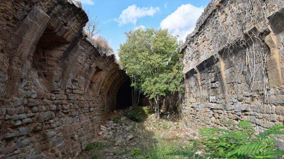 23.10.2016 Obra de'n Fluvià, palau episcopal inacabat  Guissona -  Ramon Sunyer