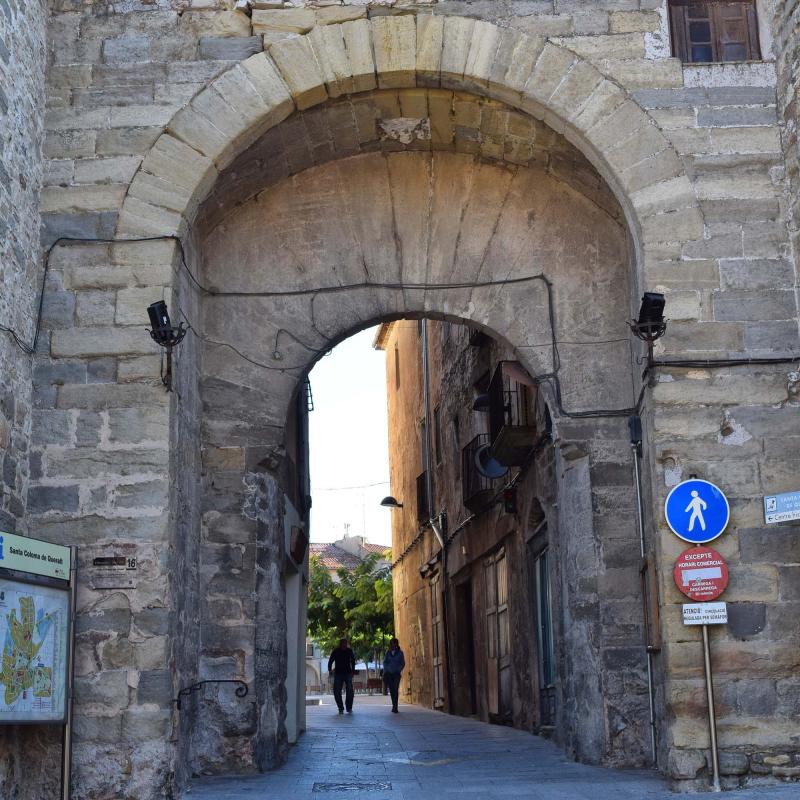 30.10.2016 portal de Sanuy  Santa Coloma de Queralt -  Ramon Sunyer