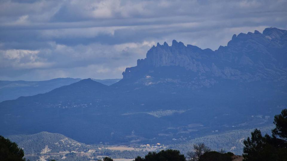 6.11.2016 - vista de Montserrat - La Goda - Ramon Sunyer