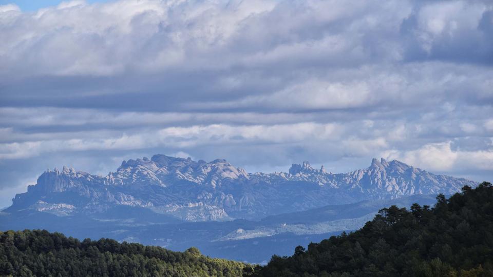 6.11.2016 - vista de Montserrat - La Goda - Ramon Sunyer