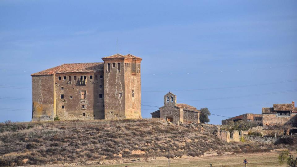 20.11.2016 castell  Montcortès de Segarra -  Ramon Sunyer