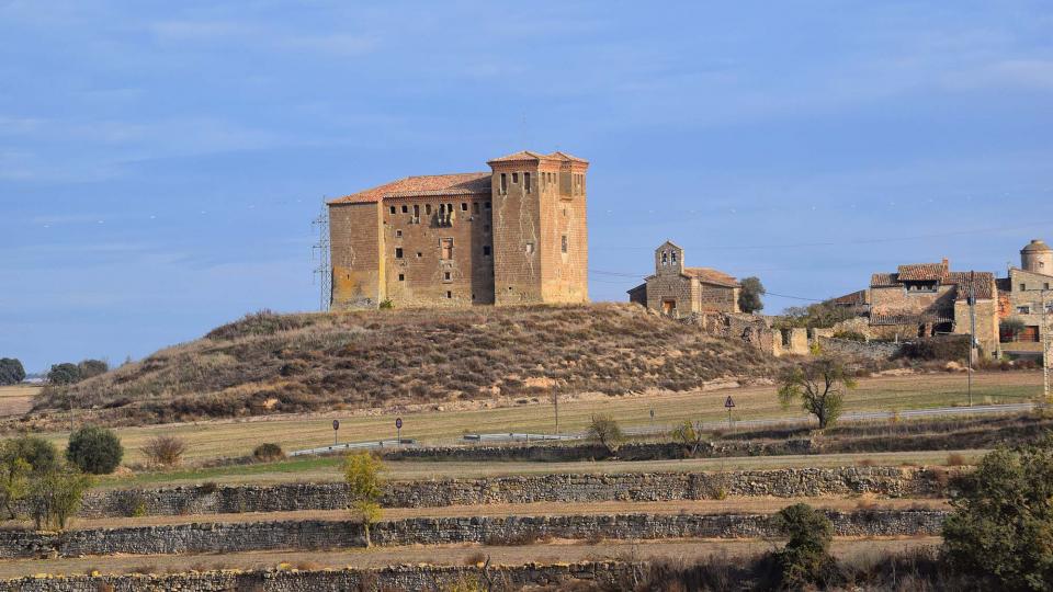20.11.2016 castell  Montcortès de Segarra -  Ramon Sunyer
