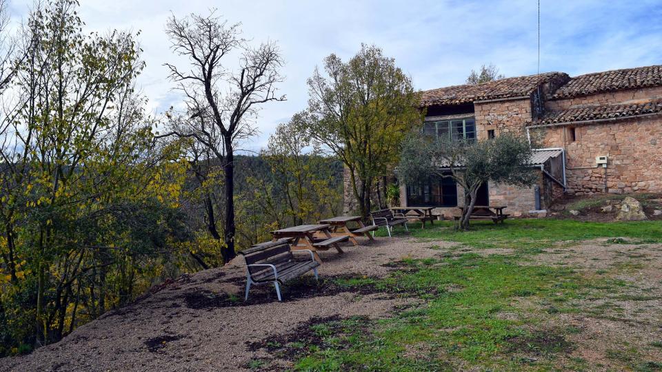 27.11.2016 Zona de descans a Sant Martí  Maçana -  Ramon Sunyer