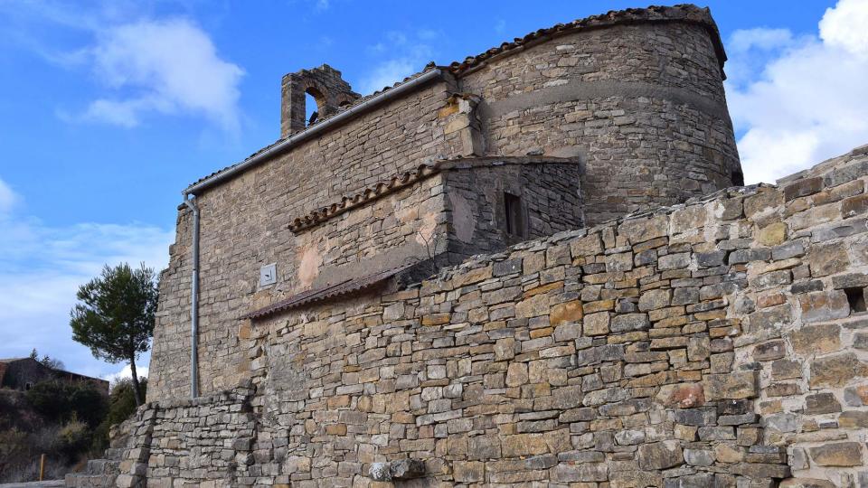 4.12.2016 Església de Sant Pere romànic s XI  Montfalcó el Gros -  Ramon Sunyer