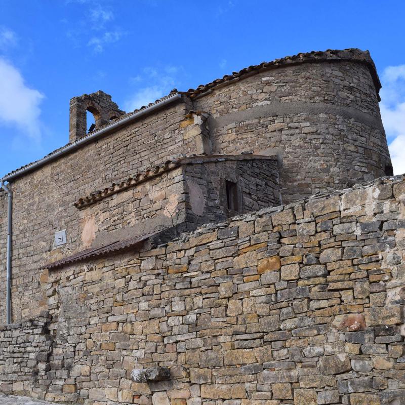 4.12.2016 Església de Sant Pere romànic s XI  Montfalcó el Gros -  Ramon Sunyer