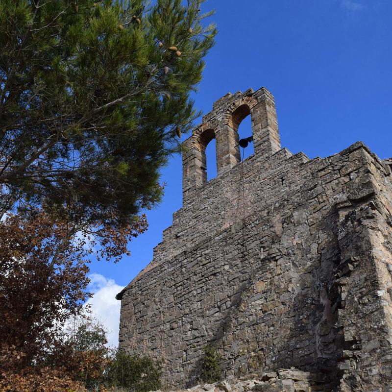 4.12.2016 Església de Sant Pere romànic s XI  Montfalcó el Gros -  Ramon Sunyer