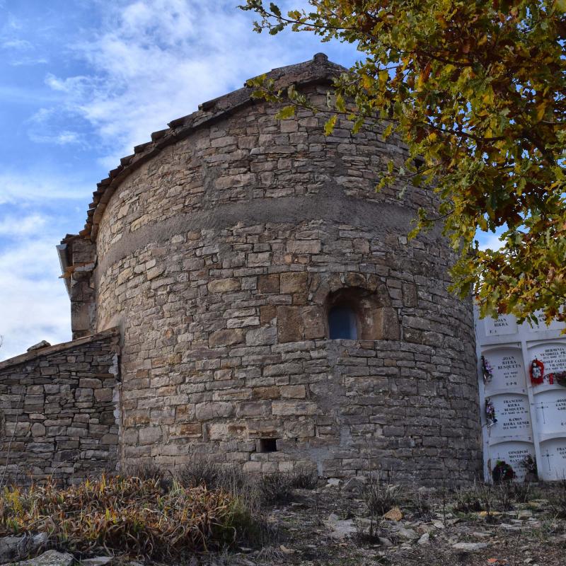 4.12.2016 Església de Sant Pere romànic s XI  Montfalcó el Gros -  Ramon Sunyer