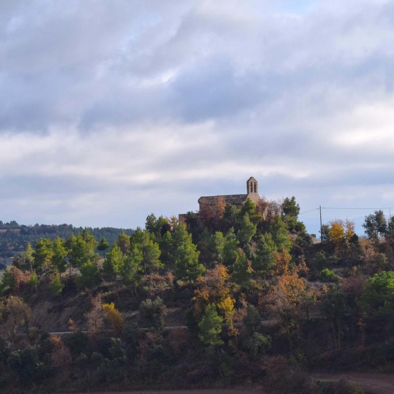 4.12.2016 Església de Sant Pere romànic s XI  Montfalcó el Gros -  Ramon Sunyer