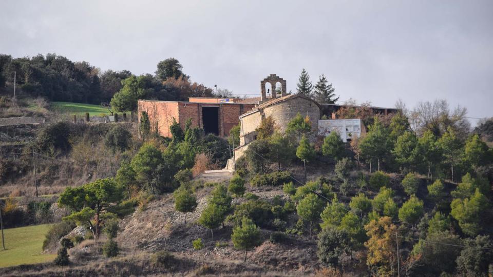 4.12.2016 Església de Sant Pere romànic s XI  Montfalcó el Gros -  Ramon Sunyer