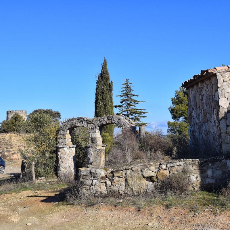 18.12.2016 Corral del monjo o Cabana dels Caçadors  Sant Pere dels Arquells -  Ramon Sunyer