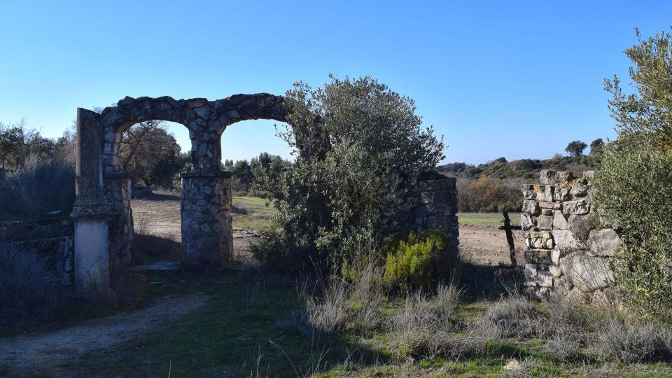 18.12.2016 Corral del monjo o Cabana dels Caçadors  Sant Pere dels Arquells -  Ramon Sunyer