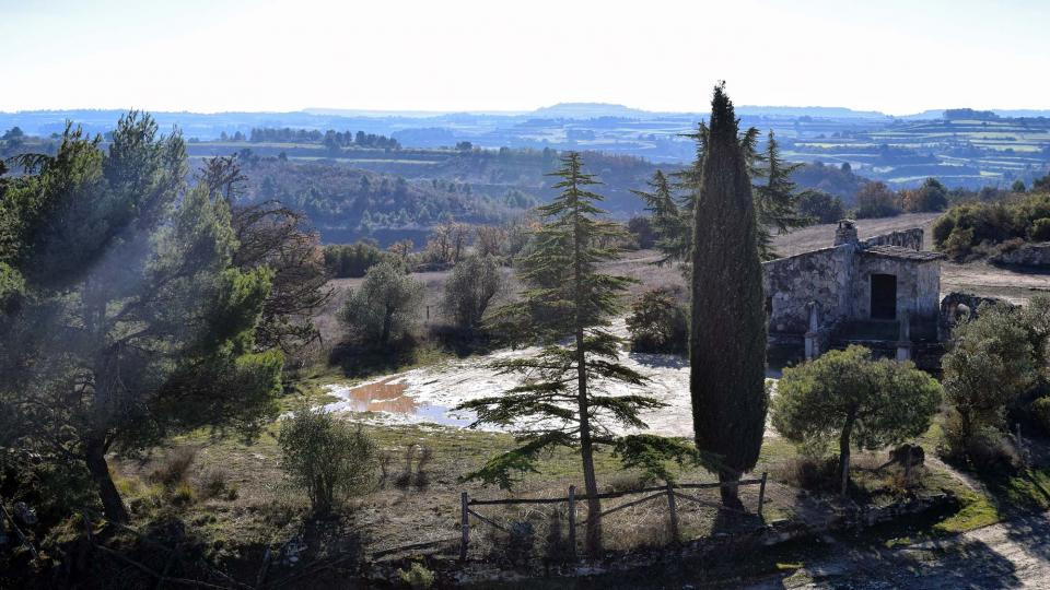 18.12.2016 Corral del monjo o Cabana dels Caçadors  Sant Pere dels Arquells -  Ramon Sunyer