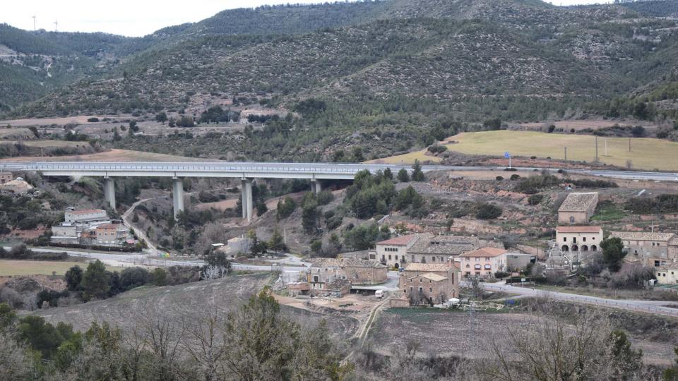 22.1.2017 vista  Santa Maria del Camí -  Ramon Sunyer