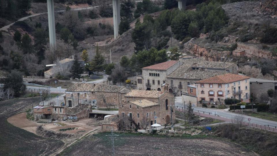 22.1.2017 vista  Santa Maria del Camí -  Ramon Sunyer