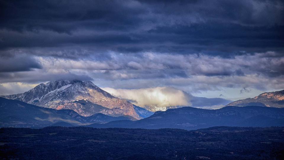 22.1.2017 Pedraforca  Segarra -  Ramon Sunyer