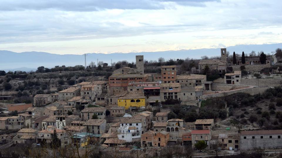 22 de Gener de 2017 Vista del poble  Gospí -  Ramon Sunyer