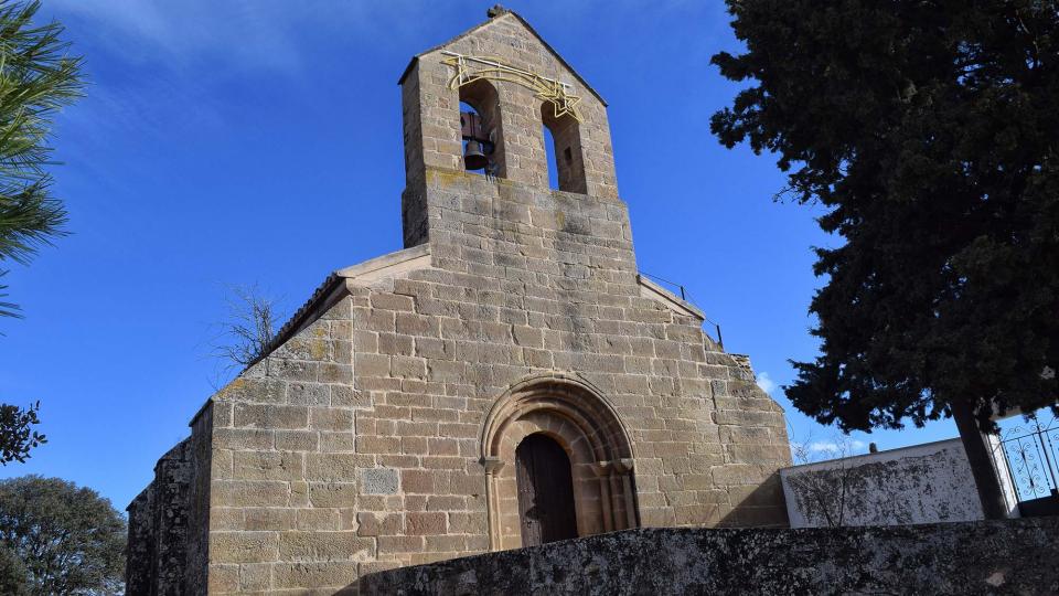 15.1.2017 Església de sant Pere  Castellnou d'Ossó -  Ramon Sunyer