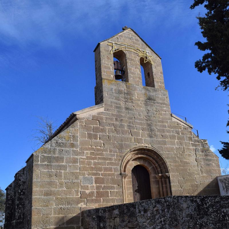 15.1.2017 Església de sant Pere  Castellnou d'Ossó -  Ramon Sunyer