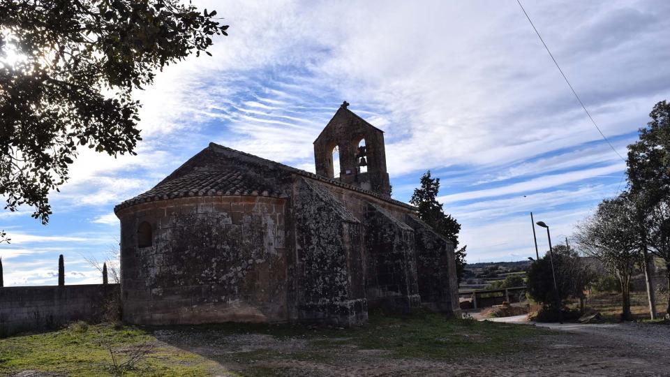 15.1.2017 Església de sant Pere  Castellnou d'Ossó -  Ramon Sunyer