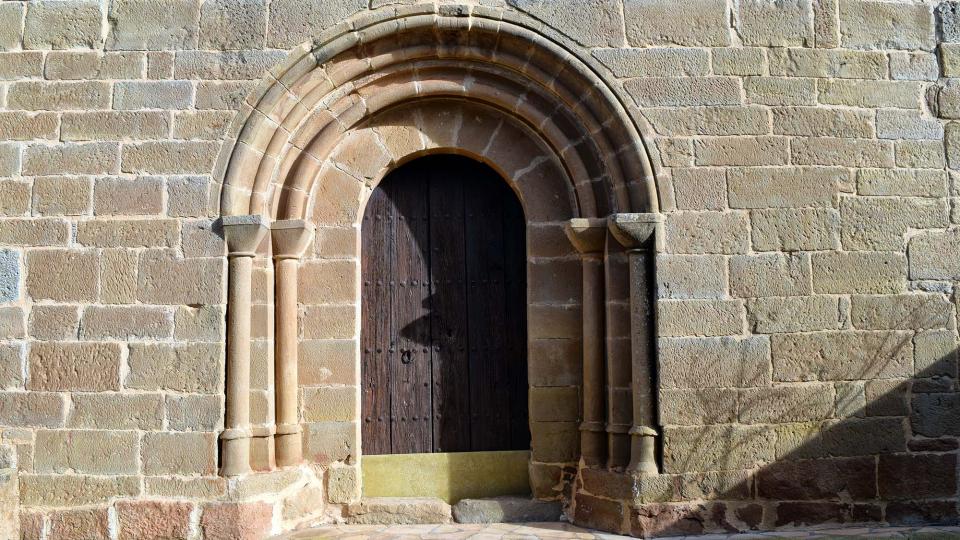 Església de sant Pere 15.1.2017 Església de sant Pere Castellnou d'Ossó - Ramon Sunyer