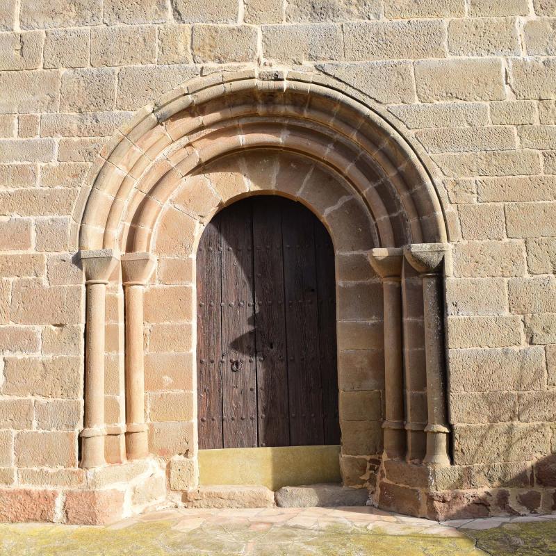 Església de sant Pere 15.1.2017 Església de sant Pere Castellnou d'Ossó - Ramon Sunyer