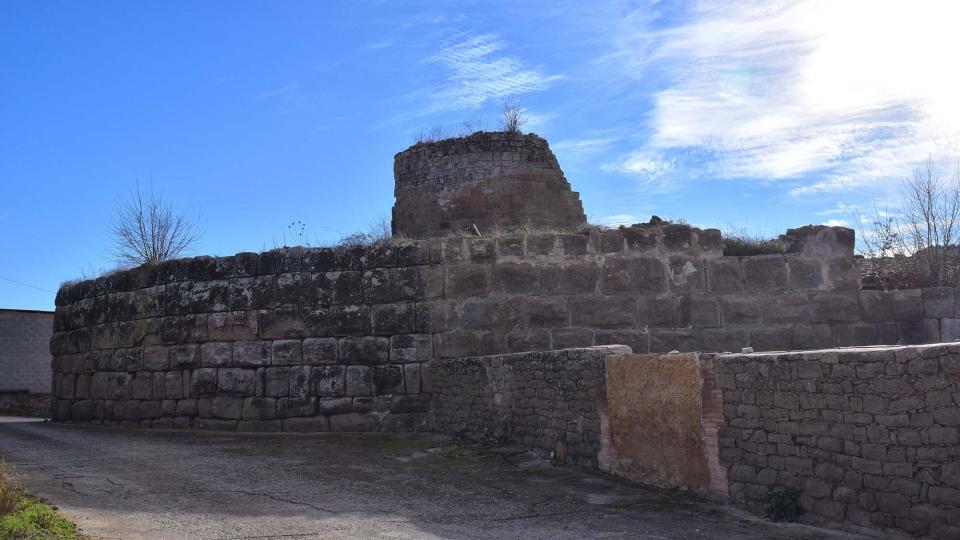 Mur romà 15.1.2017 Mur romà Castellnou d'Ossó - Ramon Sunyer