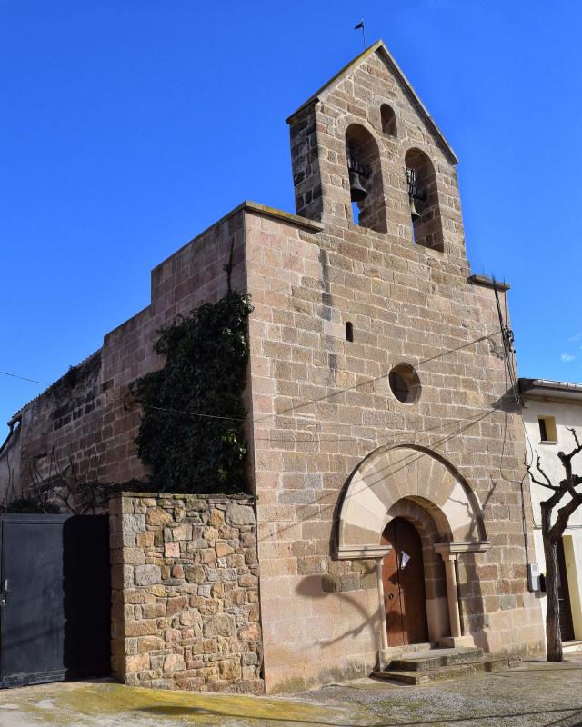 15.1.2017 Església de Sant Miquel barroc s XVII  Montfalcó de Sió -  Ramon Sunyer
