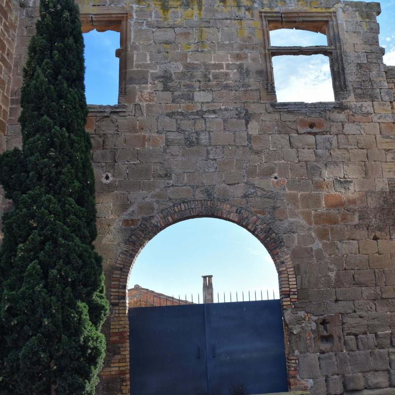 15.1.2017 Castell romànic s XII  Montfalcó de Sió -  Ramon Sunyer