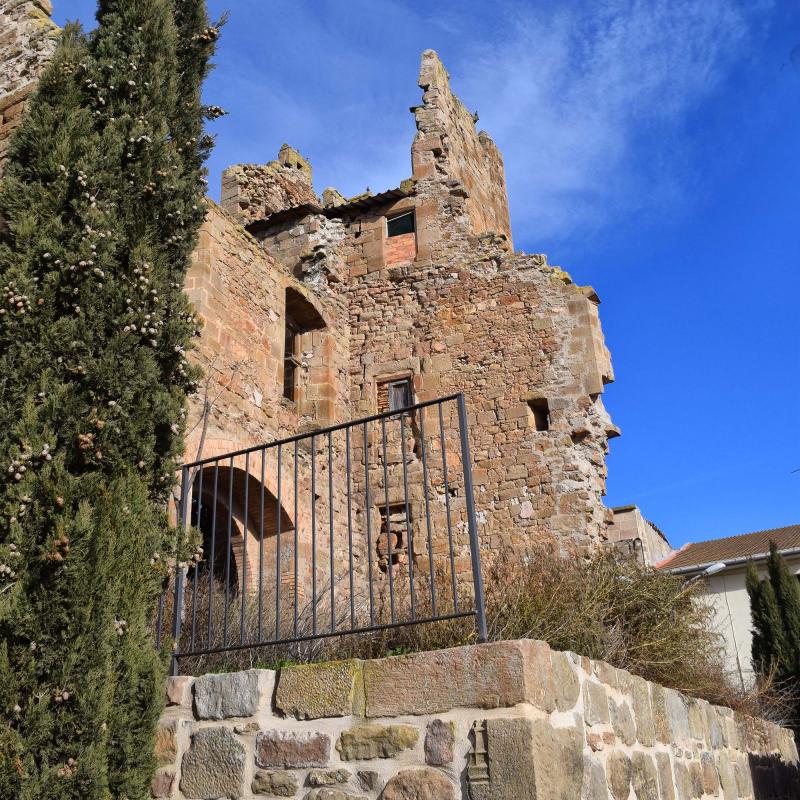 Castell romànic s XII 15.1.2017 Castell romànic s XII Montfalcó de Sió - Ramon Sunyer