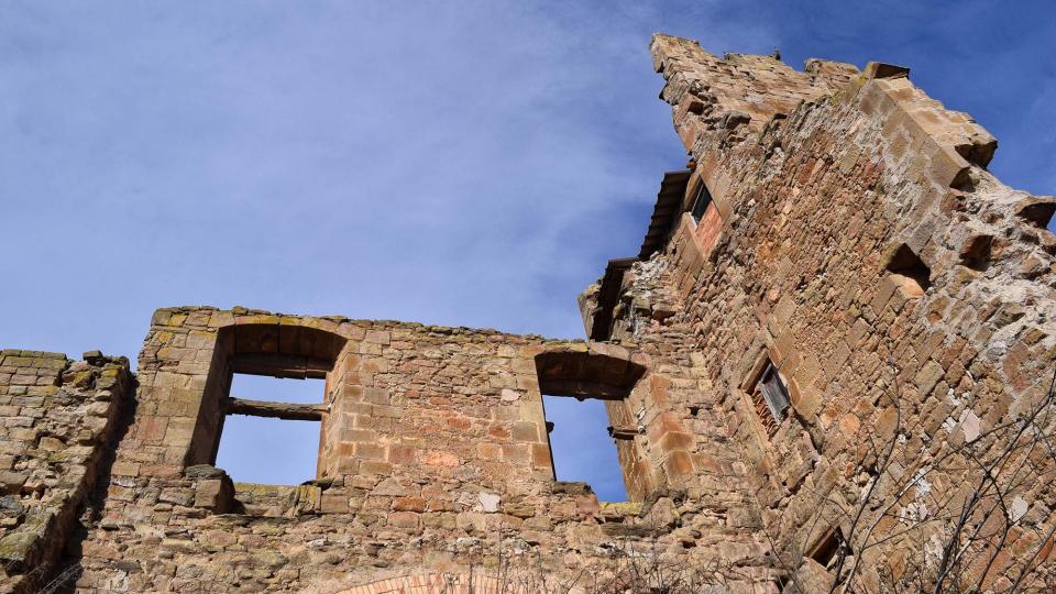 15.1.2017 Castell romànic s XII  Montfalcó de Sió -  Ramon Sunyer