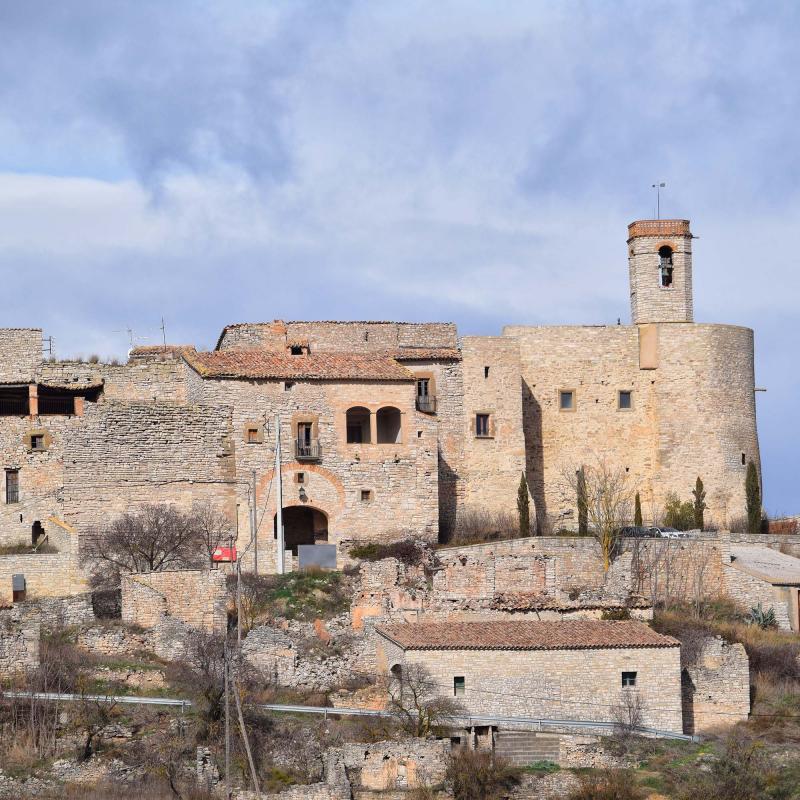 5 de Febrer de 2017 Església de sant Pere  Montfalcó Murallat -  Ramon Sunyer