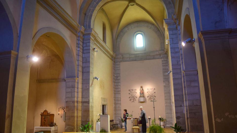 Església de Santa Maria 26.2.2017 Església de Santa Maria Montmaneu - Ramon Sunyer