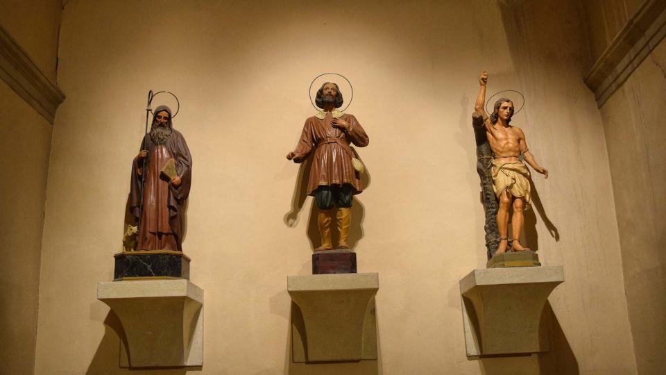 Església de Santa Maria 26.2.2017 Església de Santa Maria Montmaneu - Ramon Sunyer