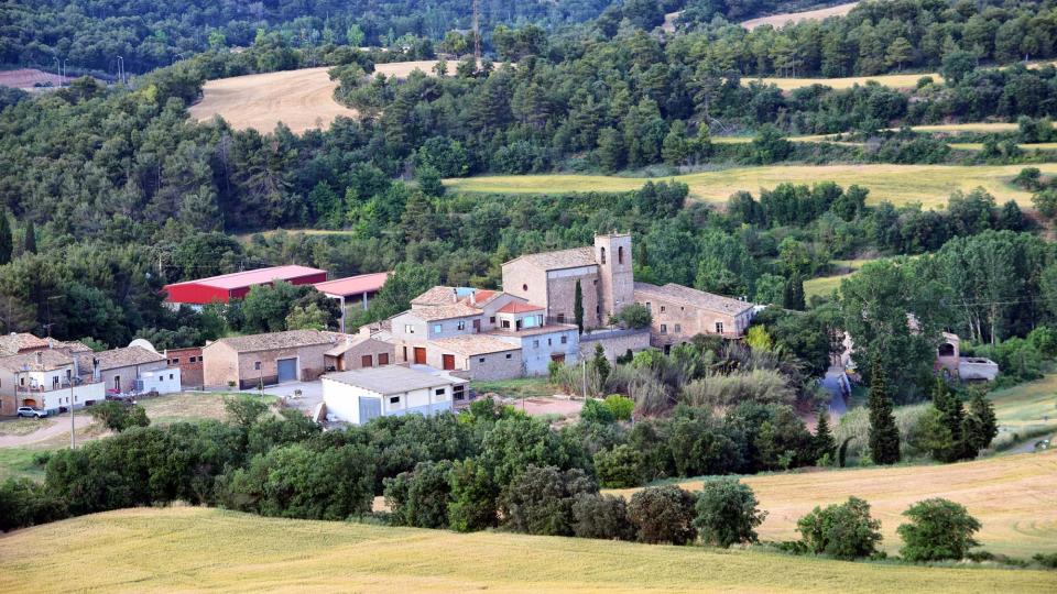 Vista del poble 3.6.2017 Vista del poble Sant Pere Sallavinera - Ramon Sunyer