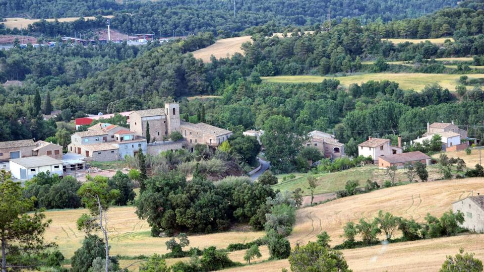 Vista del poble 3.6.2017 Vista del poble Sant Pere Sallavinera - Ramon Sunyer