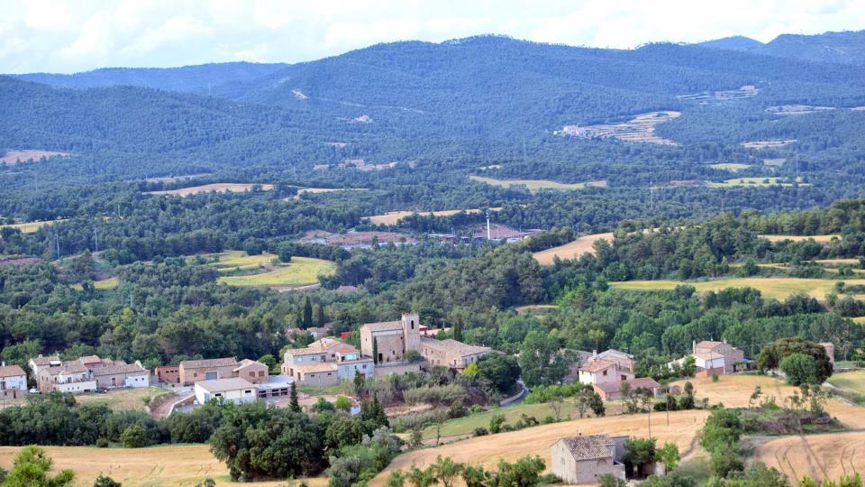 Vista del poble 3.6.2017 Vista del poble Sant Pere Sallavinera - Ramon Sunyer
