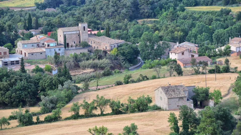 Vista del poble 3.6.2017 Vista del poble Sant Pere Sallavinera - Ramon Sunyer