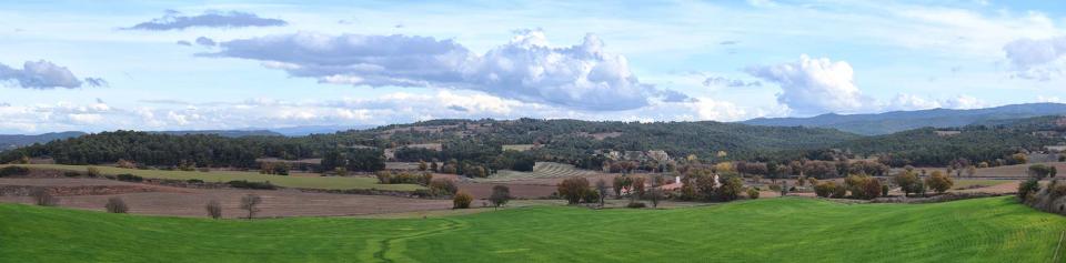 28.11.2016 panoràmica  Les Coromines -  Ramon Sunyer