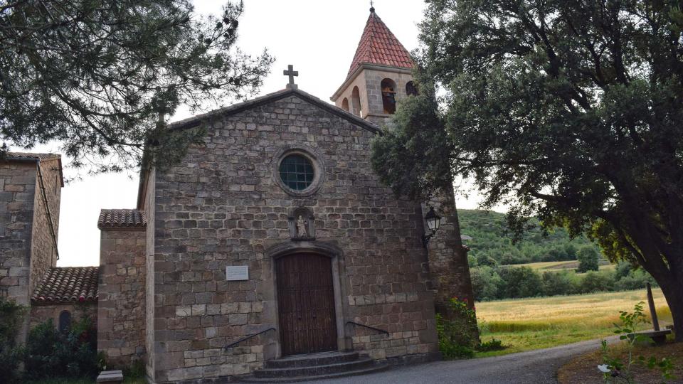 28.5.2017 Església de Sant Andreu  Aguilar de Segarra -  Ramon Sunyer