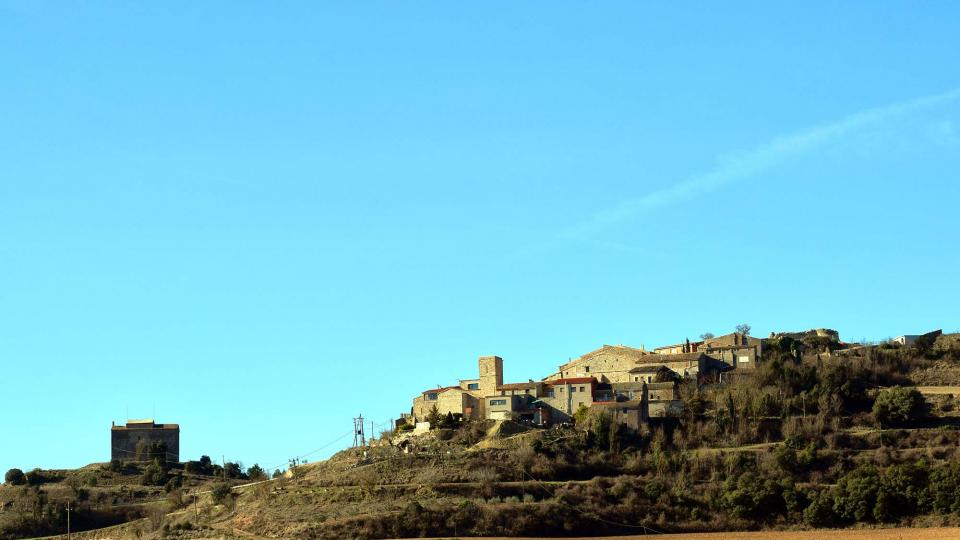 6.2.2017 Vista del poble  Segur -  Ramon Sunyer