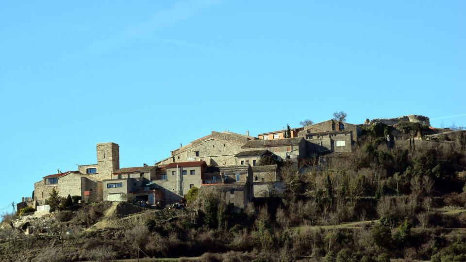 6.2.2017 Vista del poble  Segur -  Ramon Sunyer