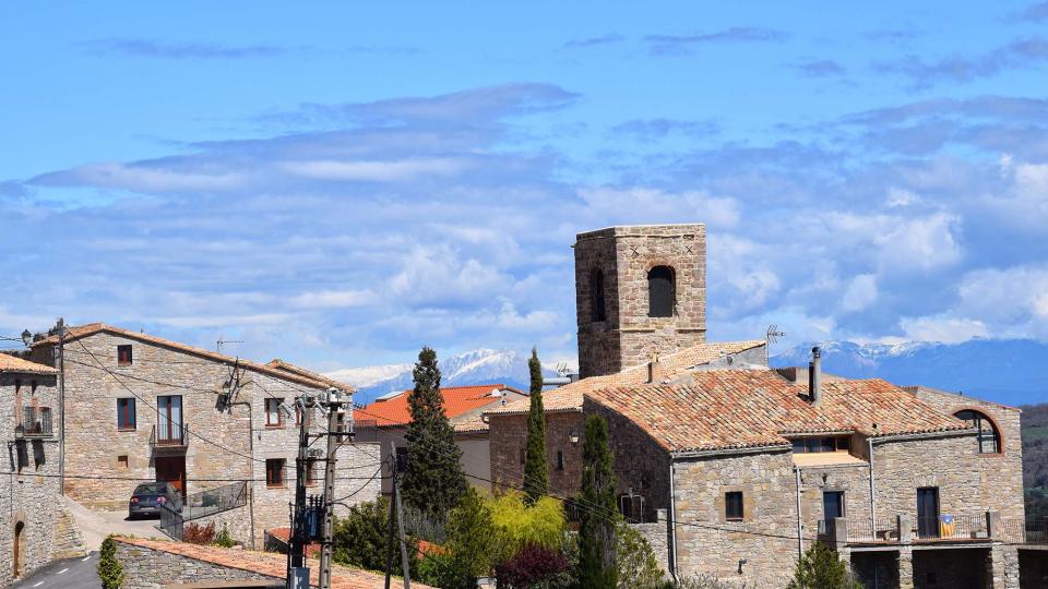 2.4.2017 Església de Santa Maria  Segur -  Ramon Sunyer