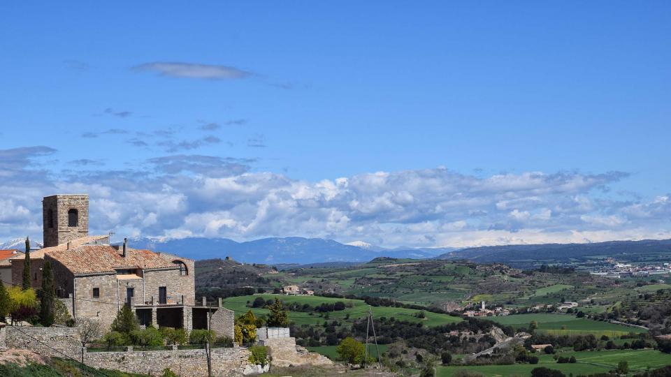 2.4.2017 Església de Santa Maria  Segur -  Ramon Sunyer