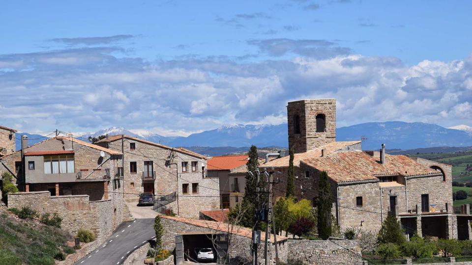 2.4.2017 Església de Santa Maria  Segur -  Ramon Sunyer