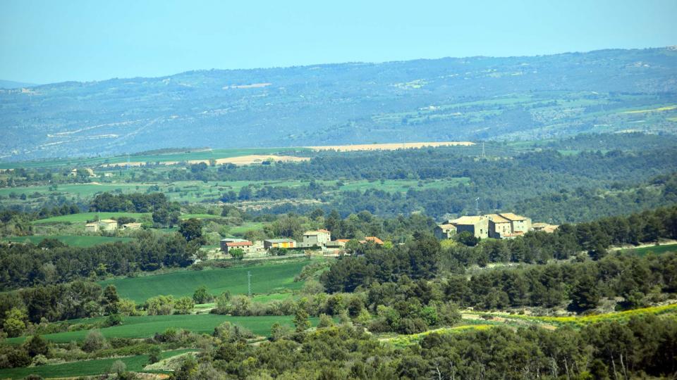 10.4.2017 Vista des d'Aguiló  La Pobla de Carivenys -  Ramon Sunyer