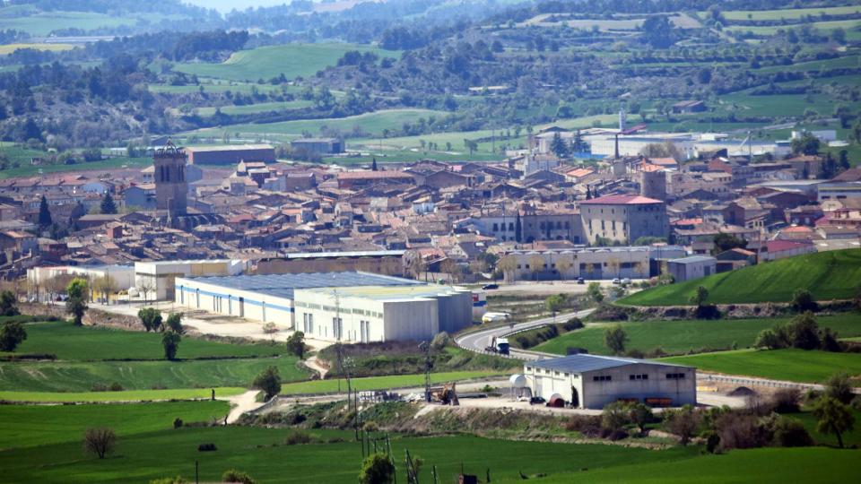 10.4.2017 Vista des d'Aguiló  Santa Coloma de Queralt -  Ramon Sunyer