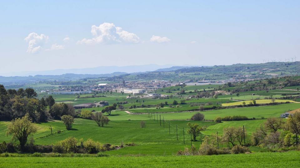 10.4.2017 Vista des d'Aguiló  Santa Coloma de Queralt -  Ramon Sunyer