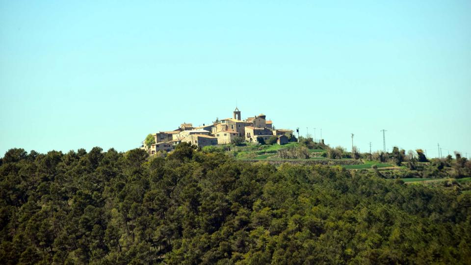 10.4.2017 Vista des d'Argençola  Bellmunt de Segarra -  Ramon Sunyer